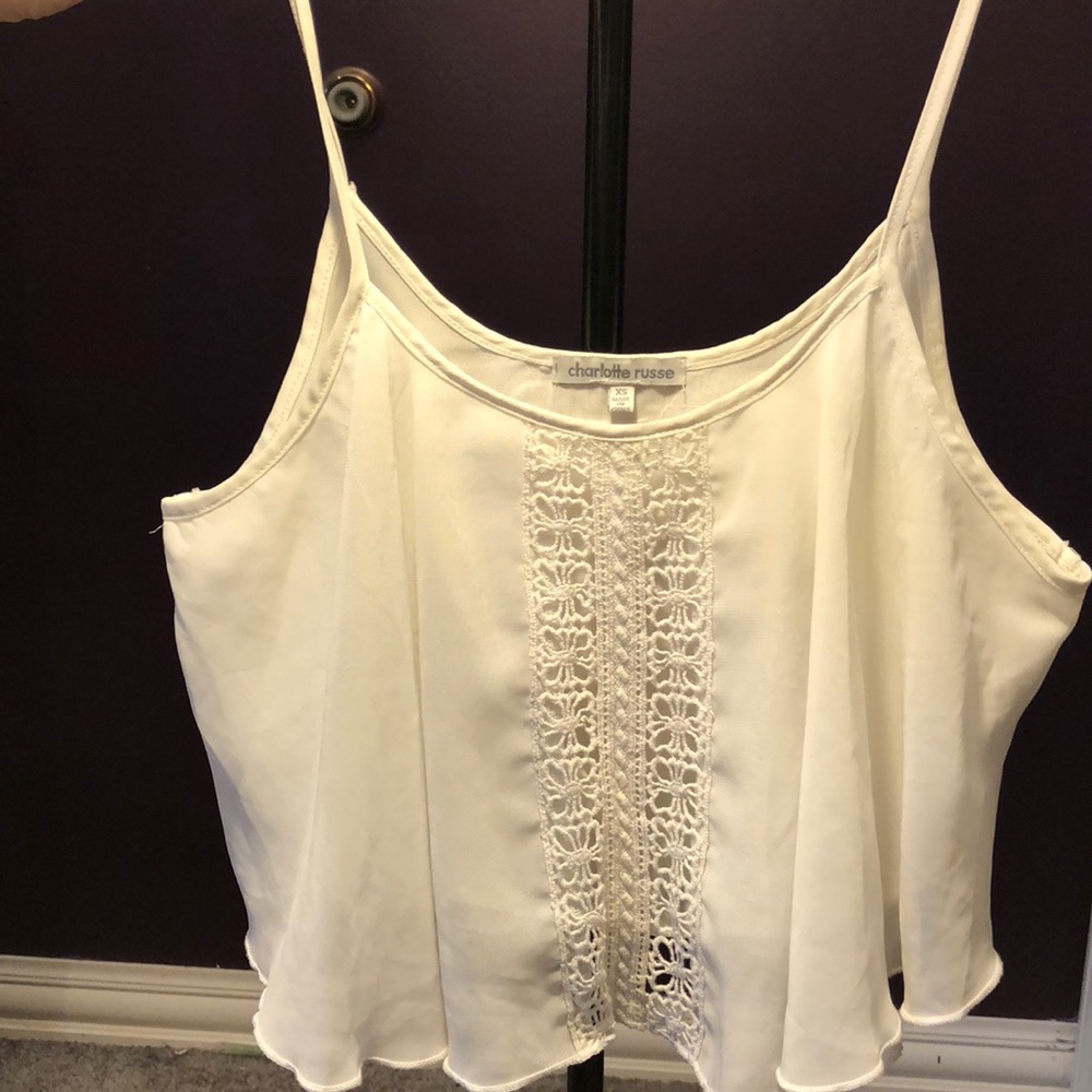 White Crop Top
